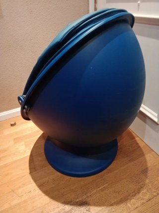 Asiento Huevo Ikea Azul
