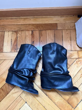 Botas cowboy negras - Talla 37