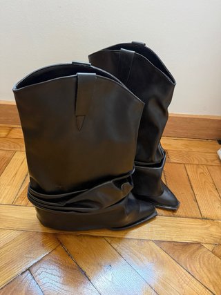 Botas cowboy negras - Talla 37