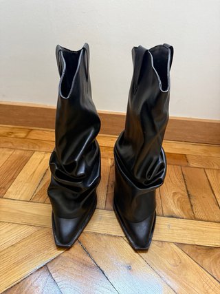 Botas cowboy negras - Talla 37