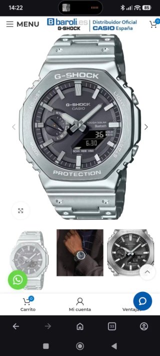 Reloj Casio G-Shock GM-B2100SD-1AER