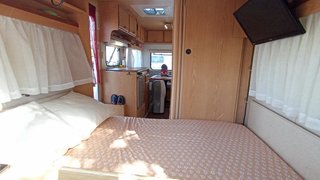 Caravana full equip para larga estancia A/C y baño