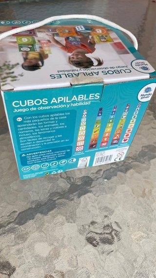 Juego Cubos Apilables Mundo Diver