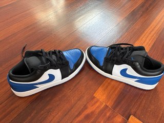 Zapatillas Nike Jordan Air 1 Azul y Negro