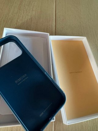 Funda iPhone 17 Pro Max Azul Marino RIMOWA