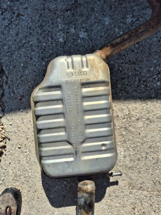 Tubo de escape Audi A4 2.5TDI