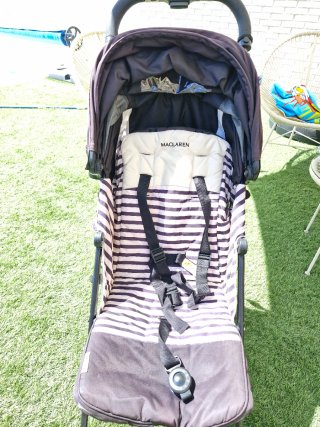 Carrito Maclaren Quest Arc Railroad Stripe