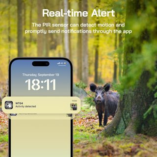 Cámara Trail WOLFANG 4G LTE Solar + 32GB