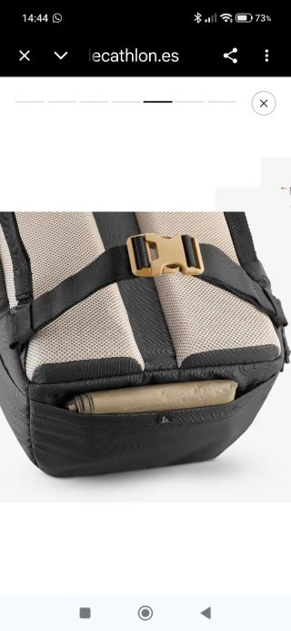 Mochila Quechua NH500 Arpenaz Gris