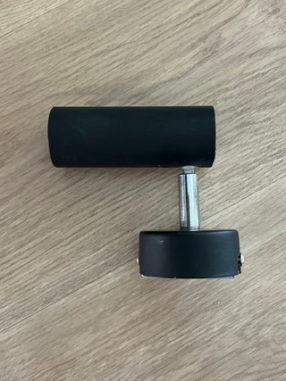 Foco orientable negro mate pared/techo
