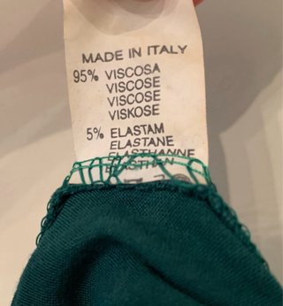 Camiseta verde botella vintage