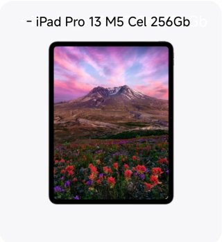 iPad Pro 13 M5 256GB Celular Precintado