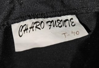 Conjunto Negro Charo Fuente T.40  Nuevo