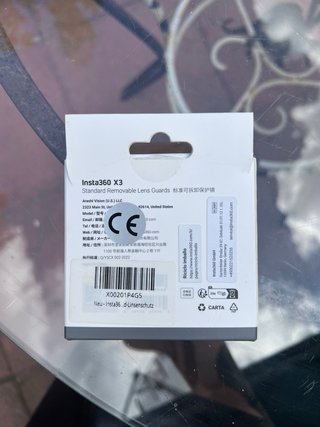 Protector Lente Insta360 X3 Oficial