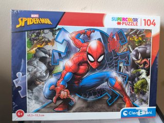 Puzzle Spiderman 104 piezas Clementoni