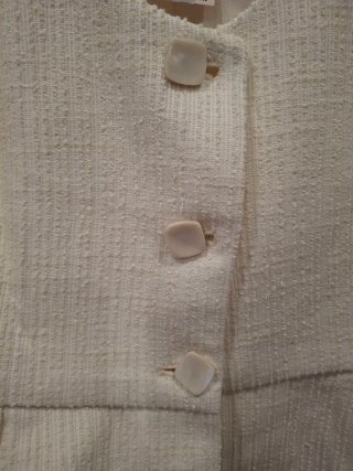 Traje Zara Chaqueta Peplum y Pantalón Volantes