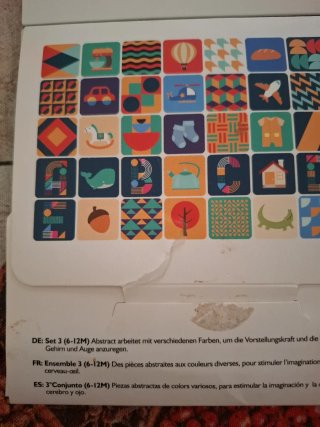 Tarjetas Estimulación Visual Bebé (0-36M)