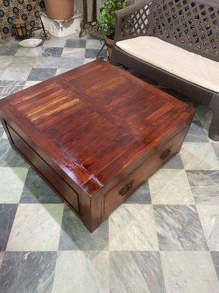 Mesa baja madera importada India