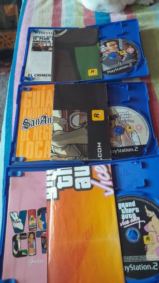 Lote GTA PS2 (Liberty City, Vice City, San Andreas