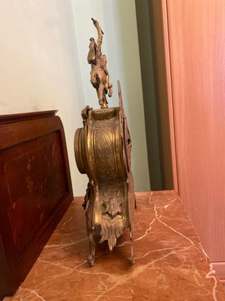 Reloj de Bronce San Jorge