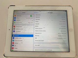 iPad 4a Generación A1459 Blanco