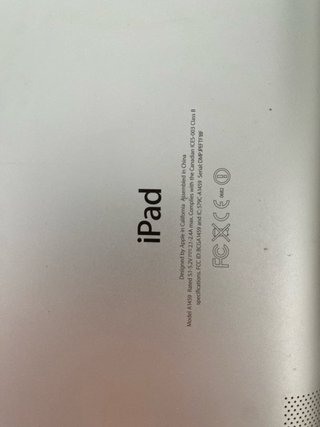 iPad 4a Generación A1459 Blanco