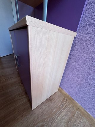 Mueble estantería madera y estanterías con baldas