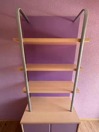 Mueble estantería madera y estanterías con baldas