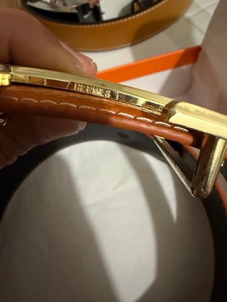 Cinturón Hermes NUEVO Naranja