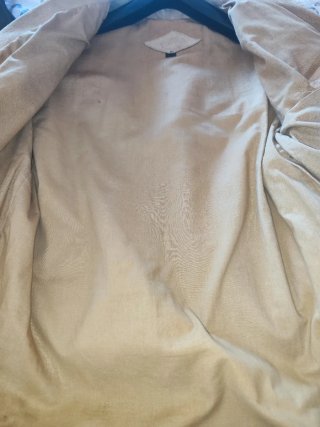 Chaqueta PIEL Flecos Vintage Indian Vintage