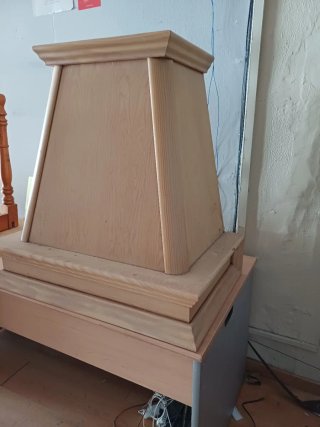 Campana Decorativa Madera Maciza