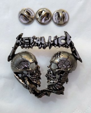 Pin Vintage Metallica "Sad But True"