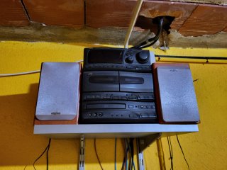 Minicadena JVC Vintage con Doble Cassette