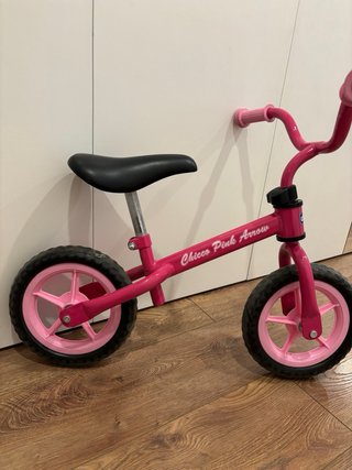Bicicleta sin pedales Chicco Rosa