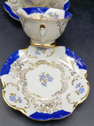 Set tazas café Porcelana Alemana