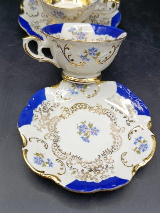 Set tazas café Porcelana Alemana