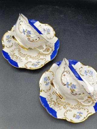 Set tazas café Porcelana Alemana