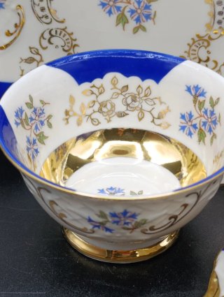 Set tazas café Porcelana Alemana