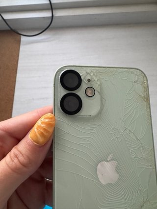 iPhone 12 mini verde pastello