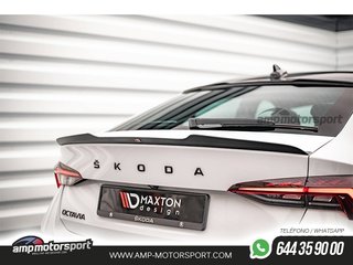 AÑADIDO DE ALERÓN PARA SKODA OCTAVIA BERLINA MK4 2019--
