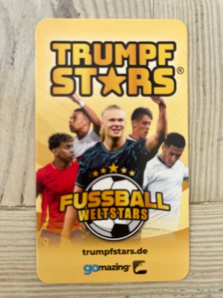 Cartas Coleccionables Trumpf Stars Fútbol