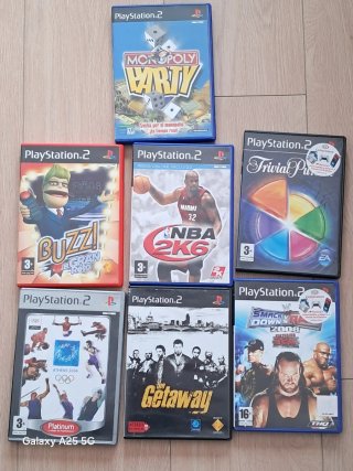 Lote 6 Juegos PlayStation 2 PS2