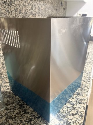 Cubre tubo campana extractora superior miele