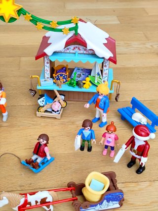 PLAYMOBIL MERCADO NAVIDEÑO