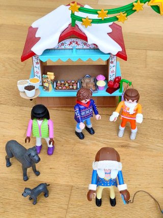 PLAYMOBIL MERCADO NAVIDEÑO