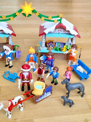 PLAYMOBIL MERCADO NAVIDEÑO