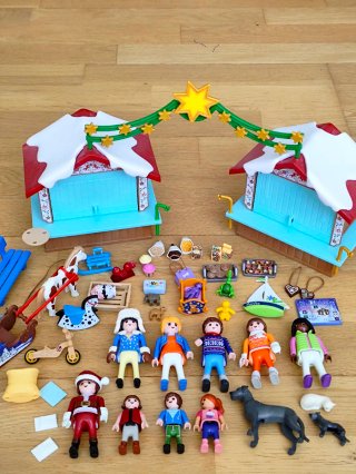PLAYMOBIL MERCADO NAVIDEÑO