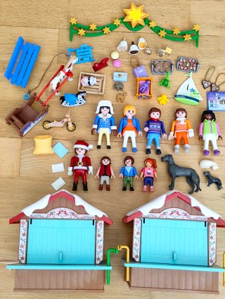 PLAYMOBIL MERCADO NAVIDEÑO