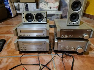 Equipo de música Technics SC-HD55 Vintage CD