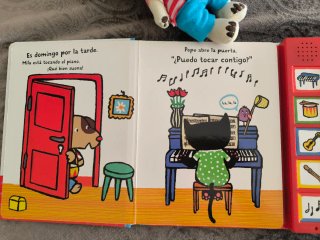 A Pepe y Mila les gusta la música